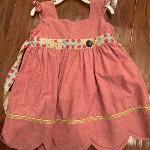 Matilda Jane size 4 dress with scallops